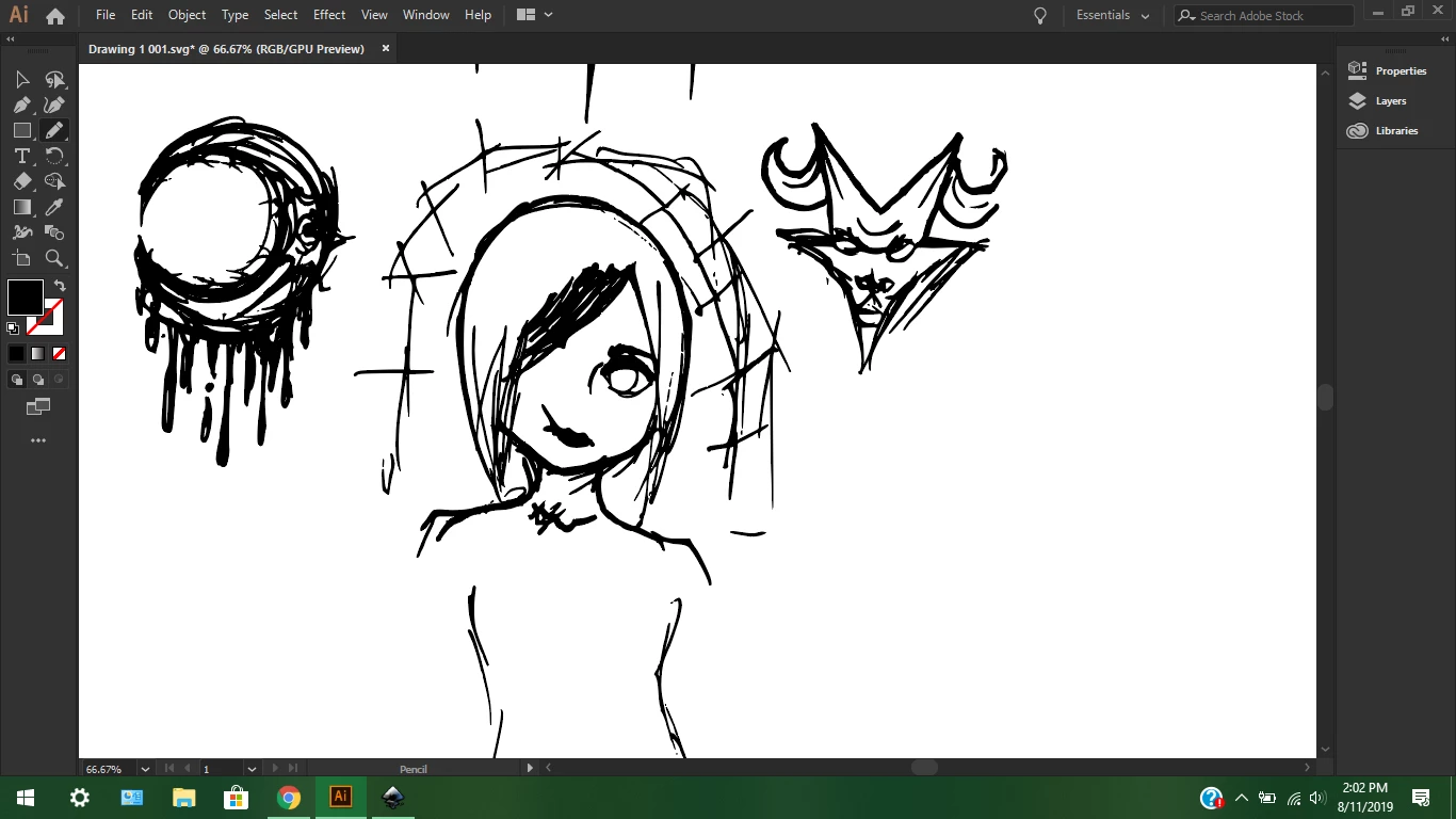 Needing help with my scanned vector lines (how to make my lines smooth ...