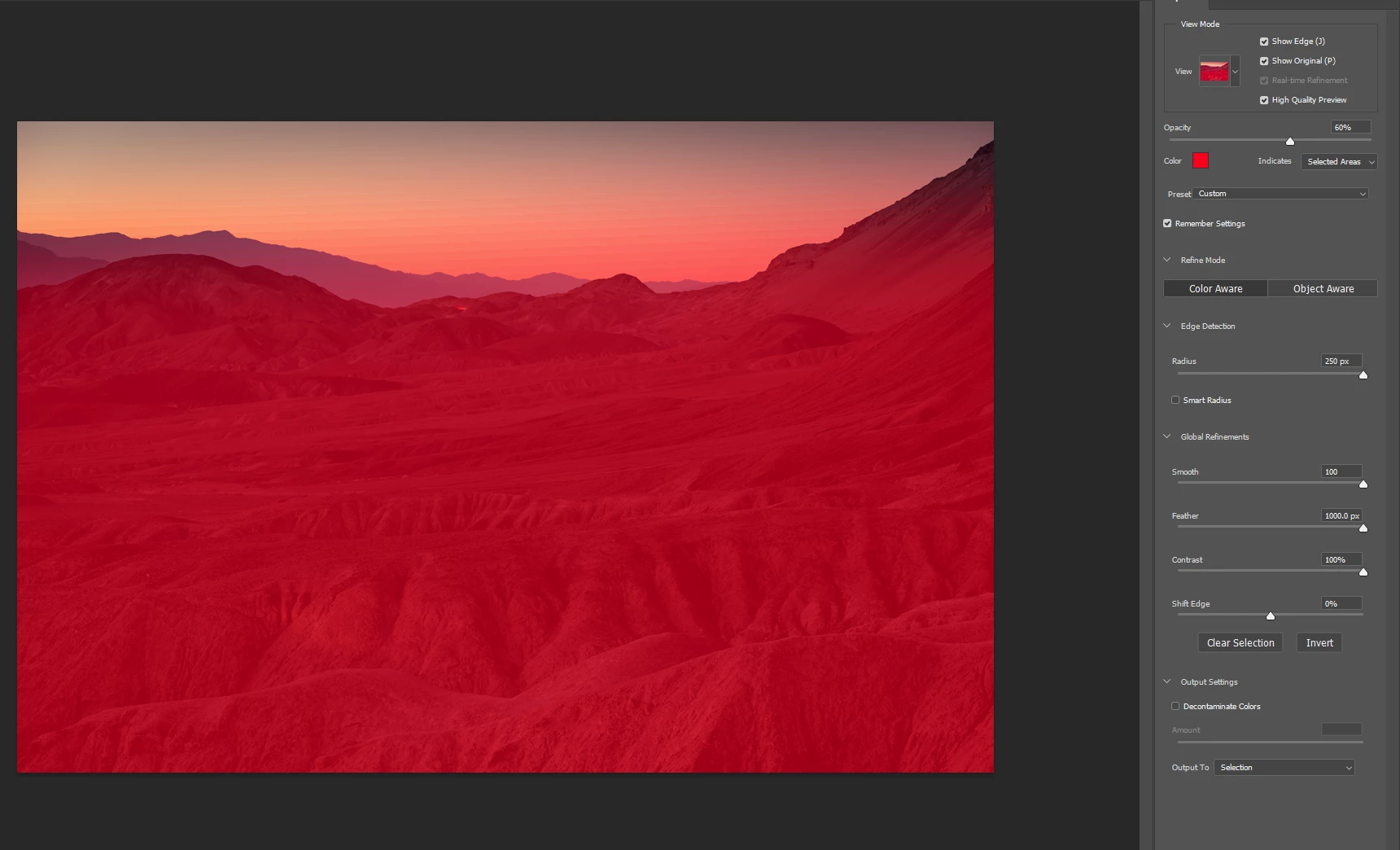Photoshop 22.1.0 Select and Mask BUG. Win 10 x64 | Community