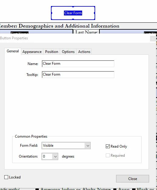 Pro DC - Prepare Form -- Issue: Action Button text not showing | Community