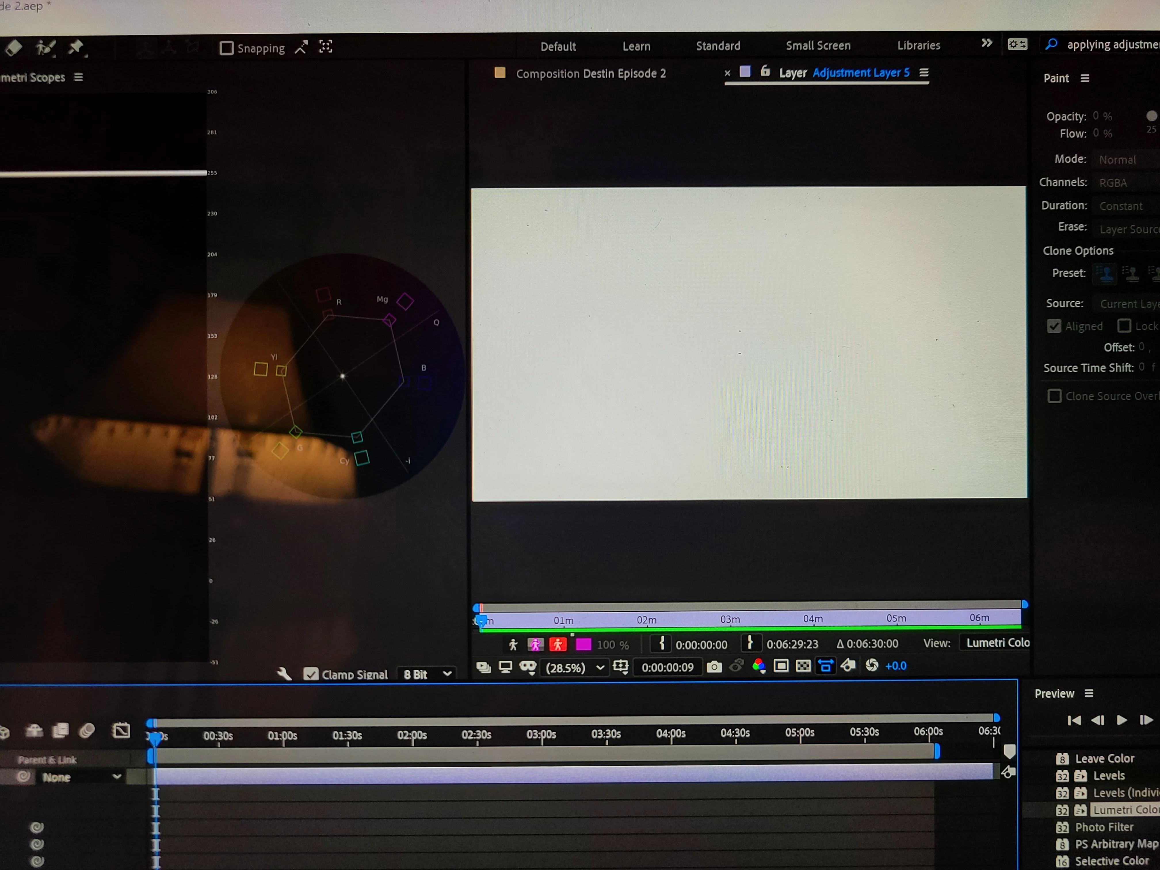 Adjustment Layer Glitch?? | Community