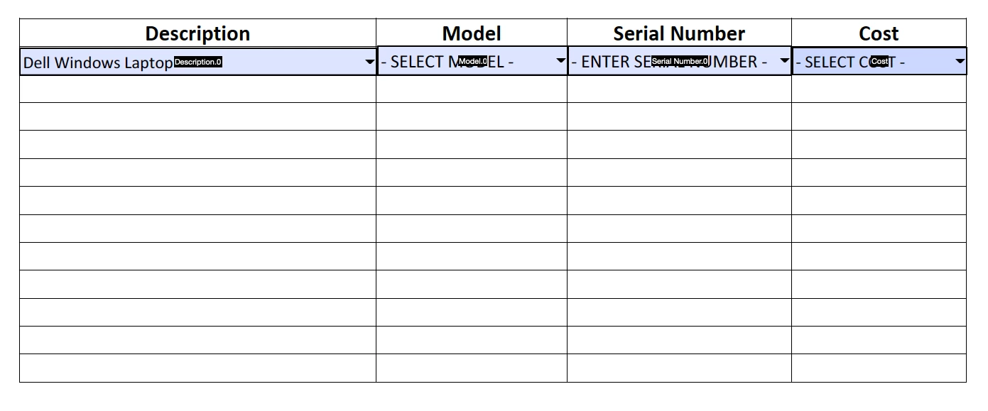Assistance with Dynamic Dropdown Fields | Community