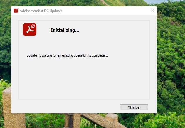 Trying to update Acrobat DC 21.001.20135 | Community