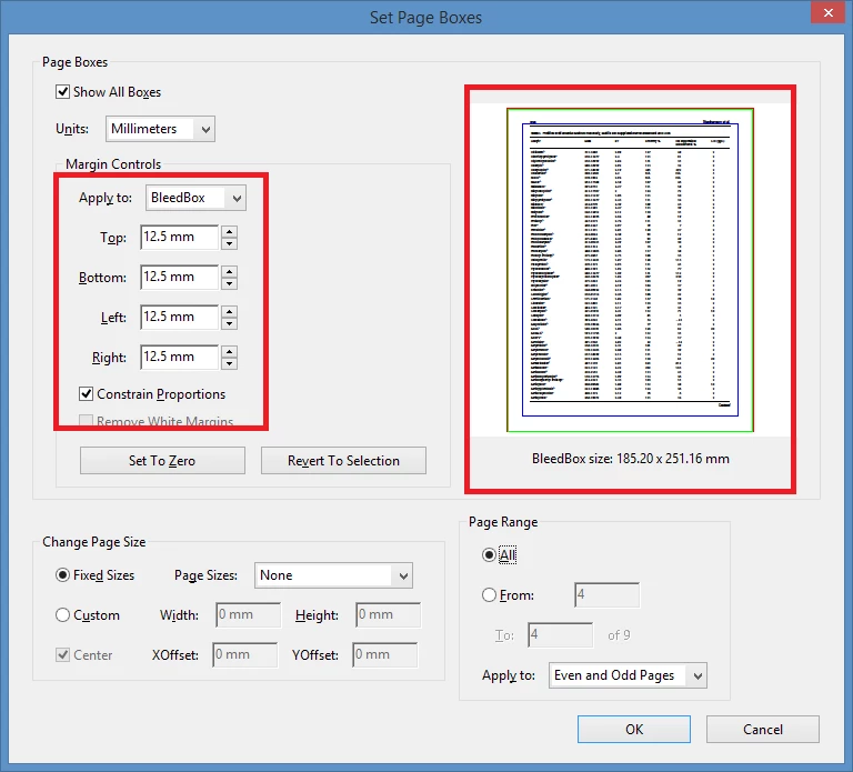 Set Page Box feature | Community