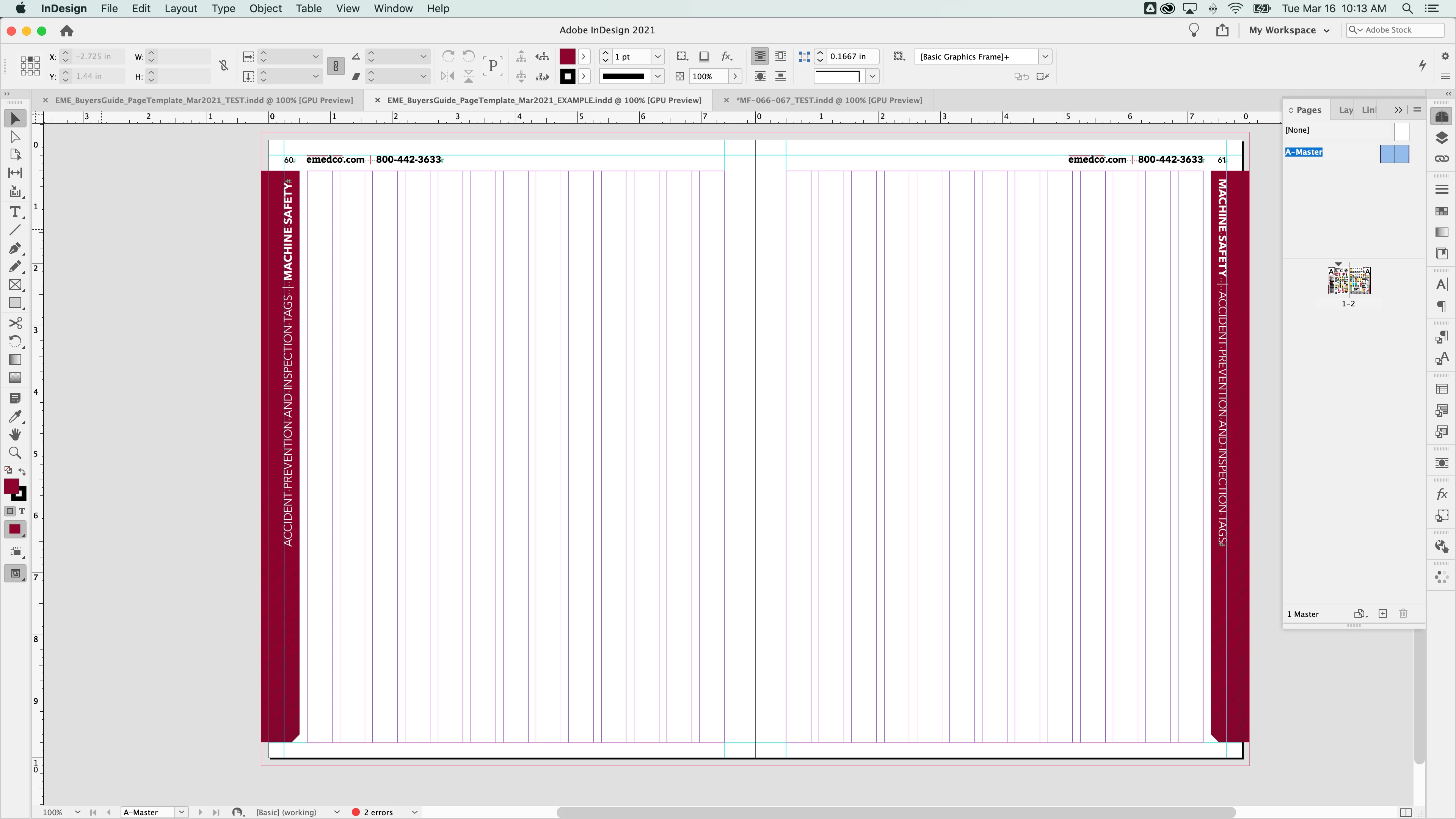 Margin and Column settings not loading with Master Pages | Community