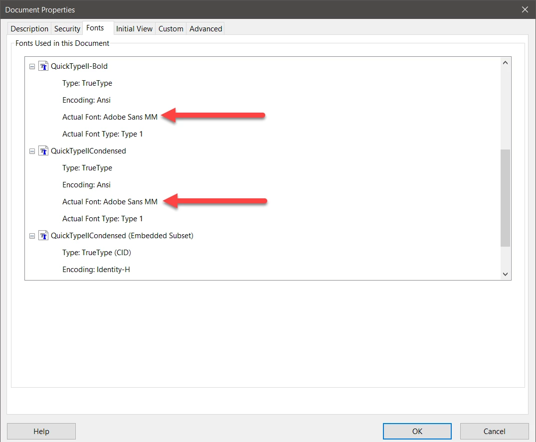 Certain letters from certain fonts not rendering | Community