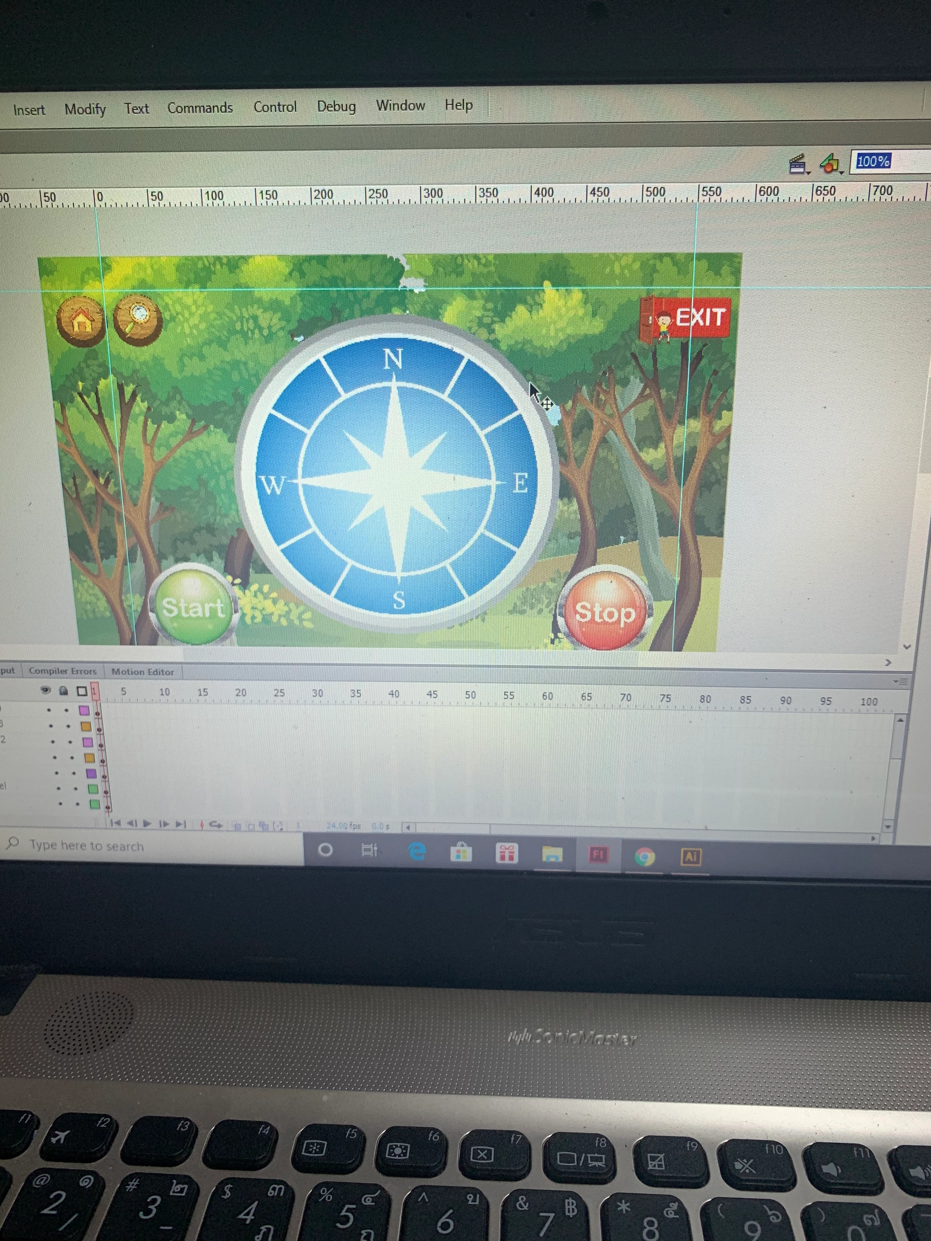 Buttons Inflash How Can I put the code Play And Stop Button in Flash Cs6 | Community