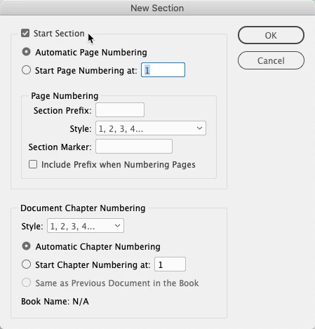 Section Page Indesign Confused page layout in InDesign | Community