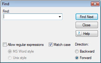 How do I use Regular Expressions in the Find and Replace dialog ...