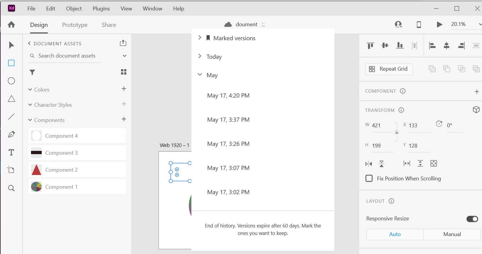 Adobe XD Versioning control. | Community