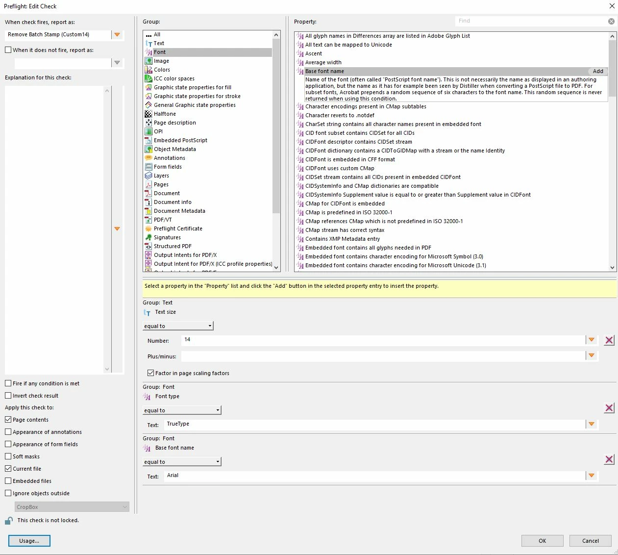 Creation of PDF Fixup issue | Community
