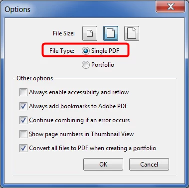 Combining pdf files | Community