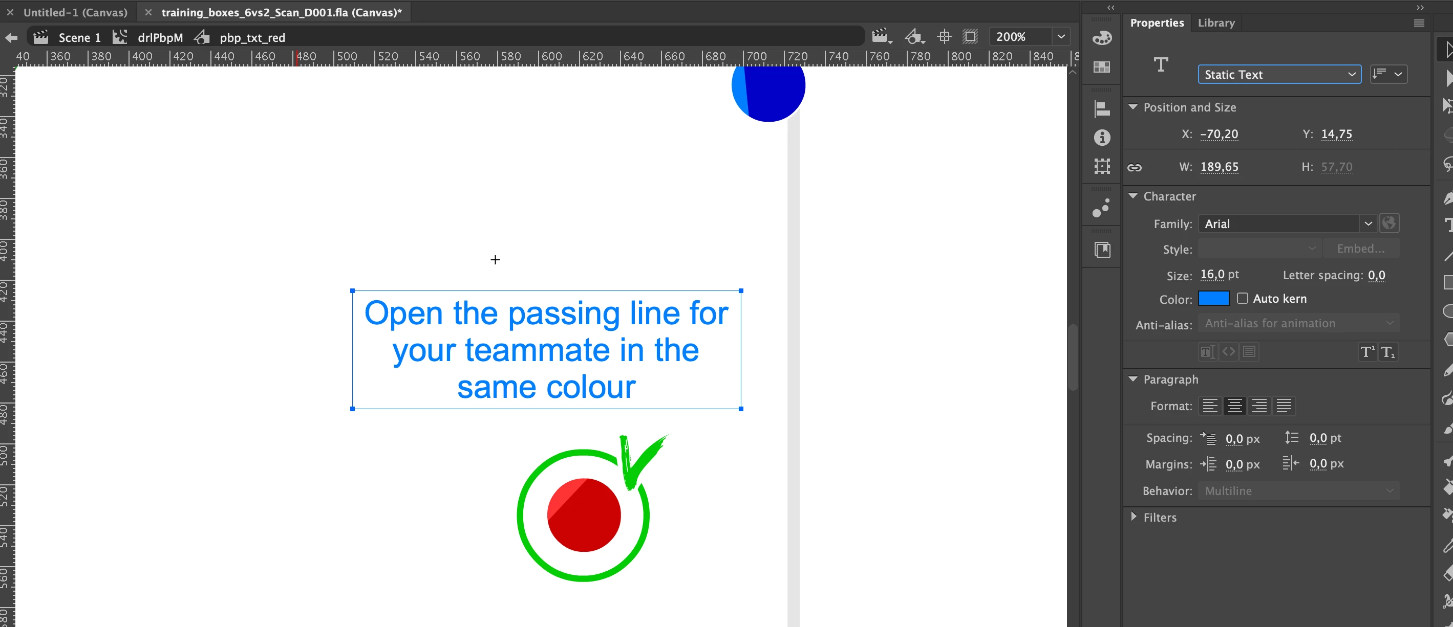 having Problems editing text in animate | Community