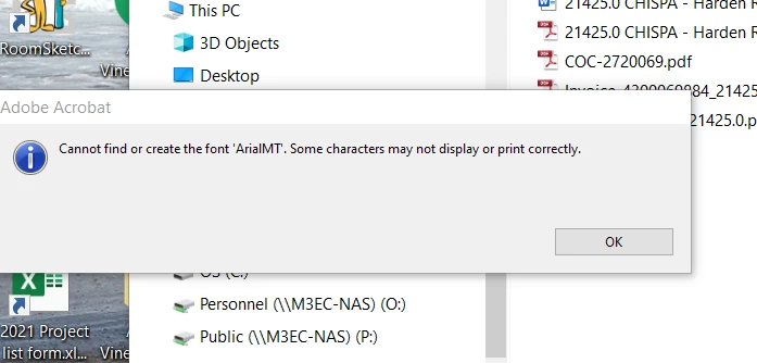 Adobe Acrobat XI - Cannot find ArialMT font | Community