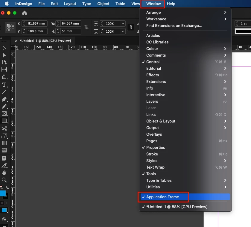 InDesign windows are not visible after updating to the new version on ...