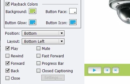 Playback Control Skin in HTML5 | Community
