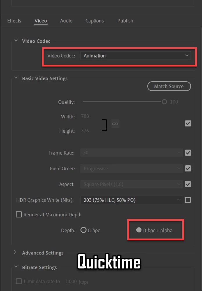 Quicktime Animation quicktime, animation, transparency | Community