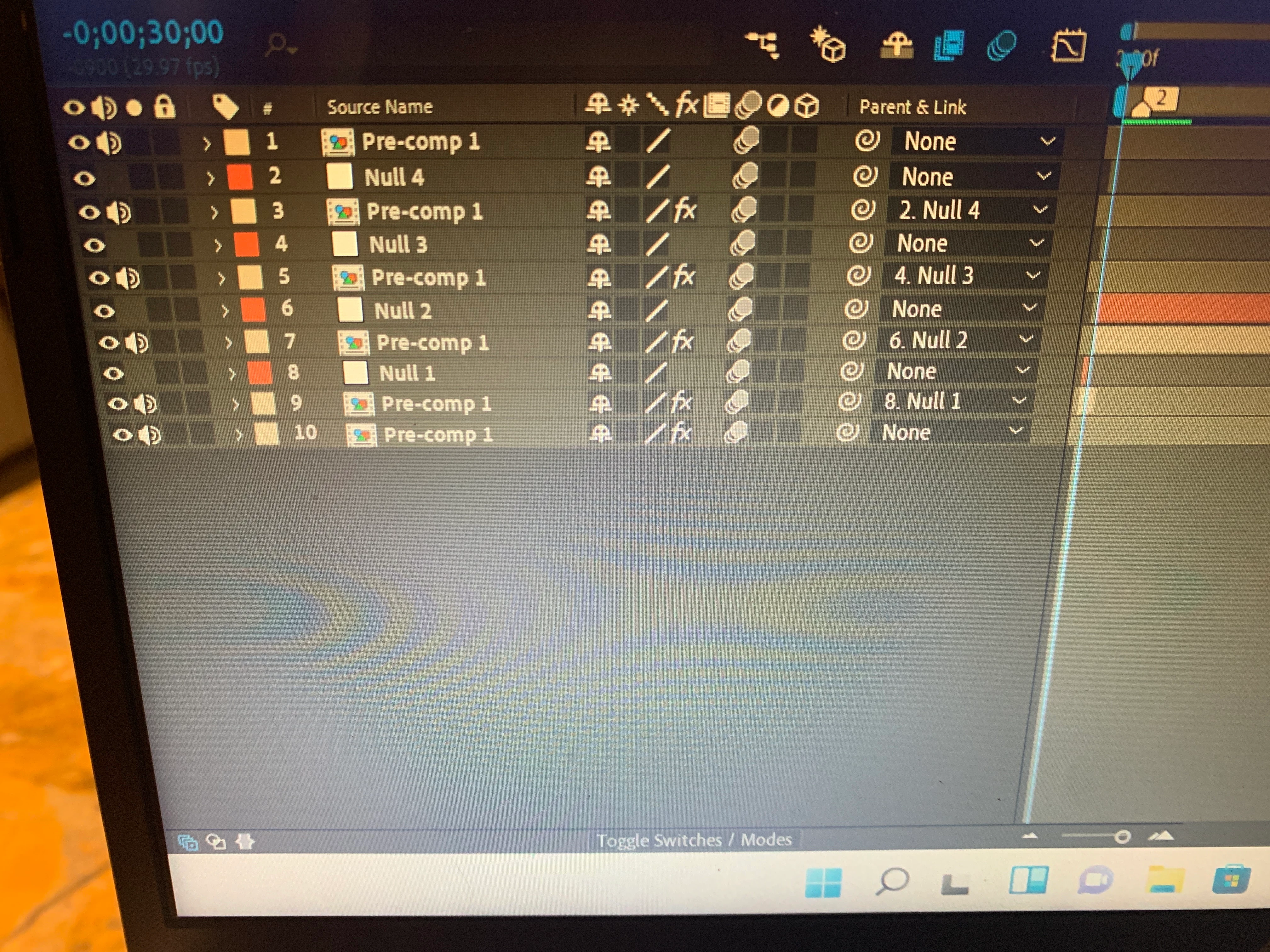 First Clips Starting clips of my composition got randomly cut off | Community