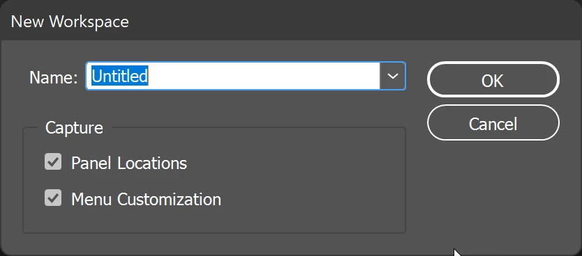 My InDesign 15.1.4 workspace is not available in new documents | Community