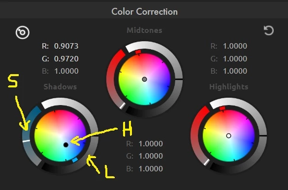 Limetric Color Where is 'saturation' in Lumetri Color Wheels? | Community