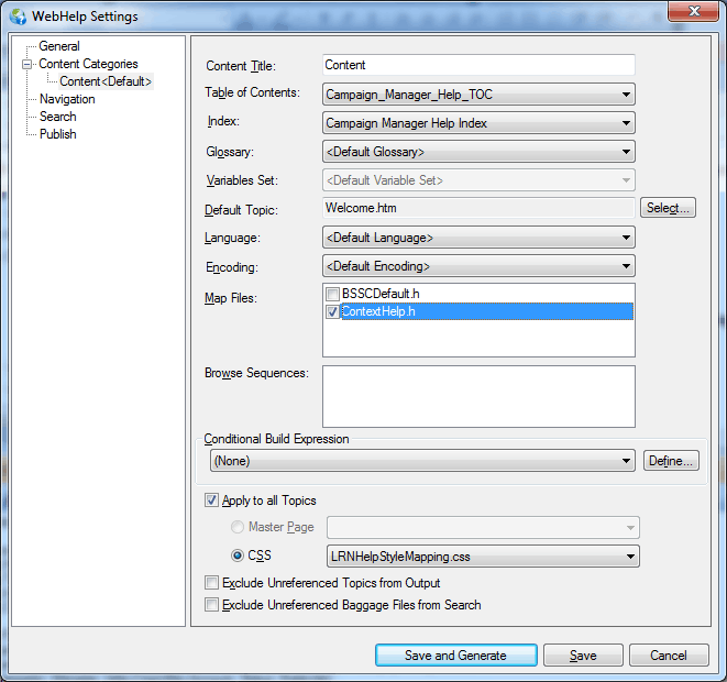 whcshdata.js file is empty in CS WebHelp output | Community