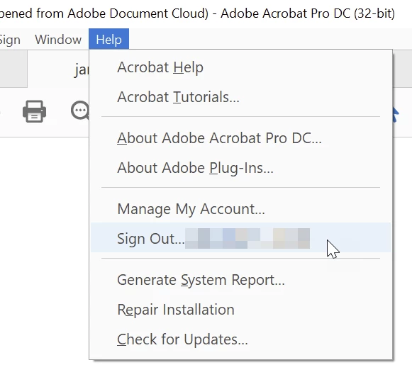 Purchased the Creative CLoud Desktop still not able to use Acrobat DC ...