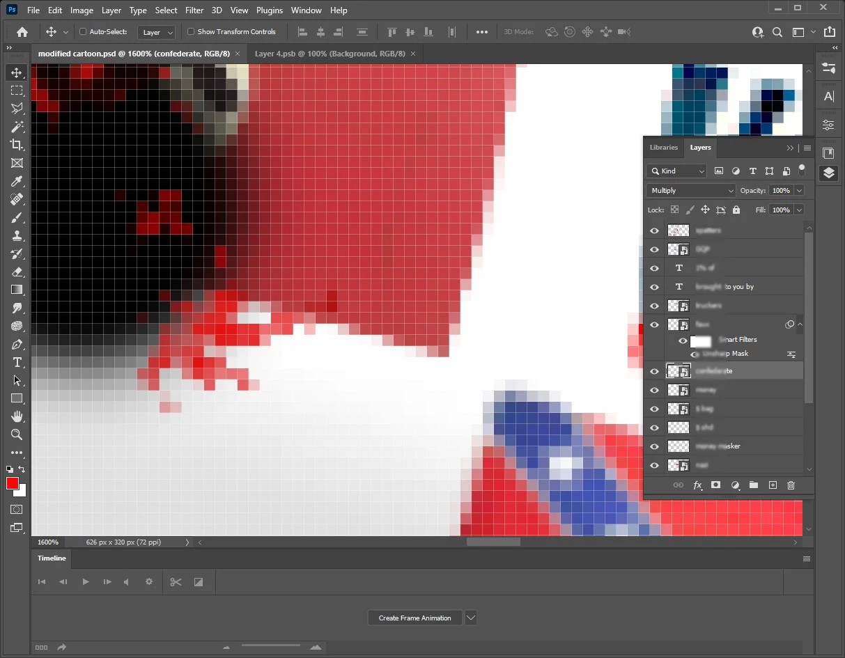 Smart Objects suddenly lose quality after adding layer mask | Community