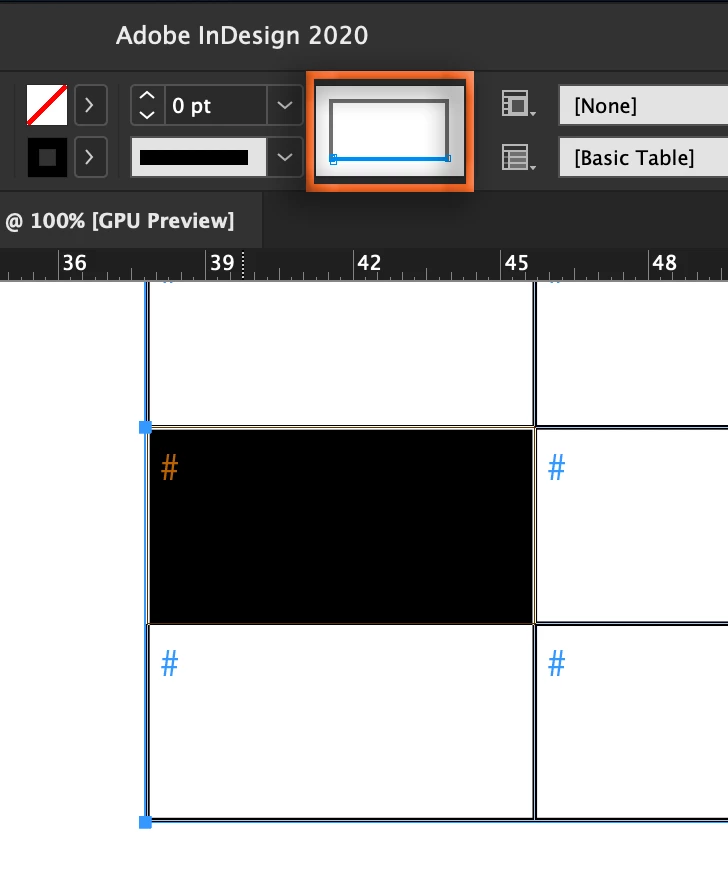 I am new to InDesign and have a problem with an existing table | Community