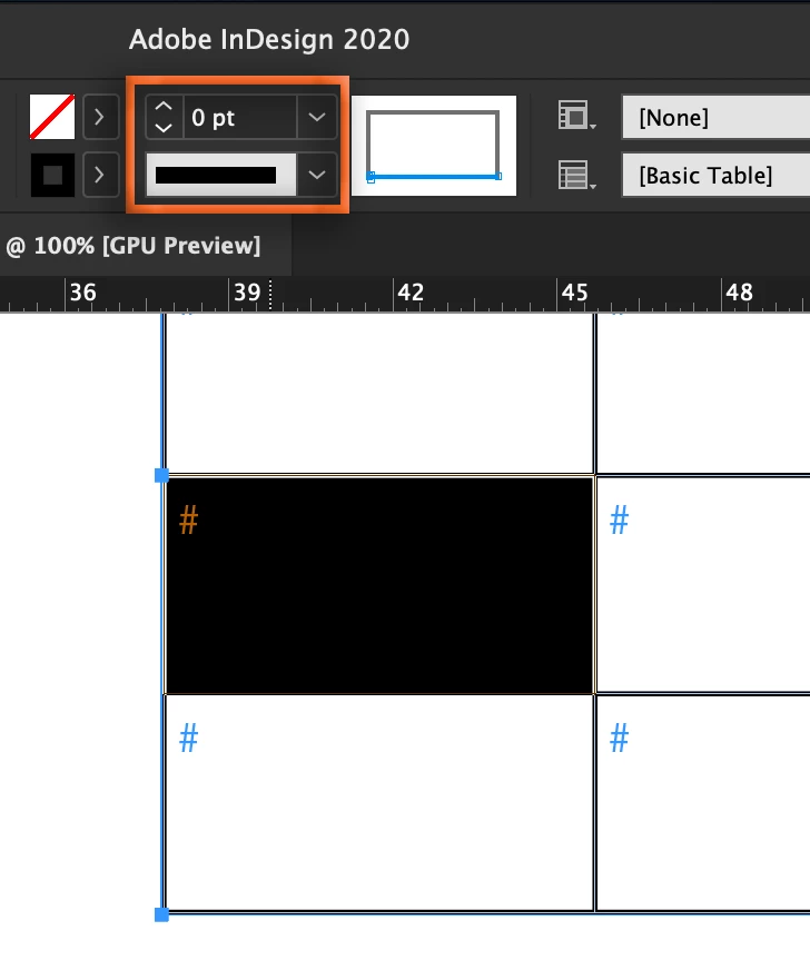 I am new to InDesign and have a problem with an existing table | Community