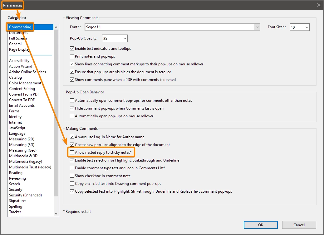 How to trun off reply feature inside of comment boxes? | Community