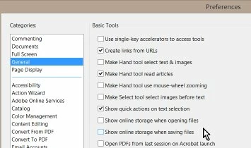 Acrobat dc pro: how to stop storing documents in Adobe document cloud ...