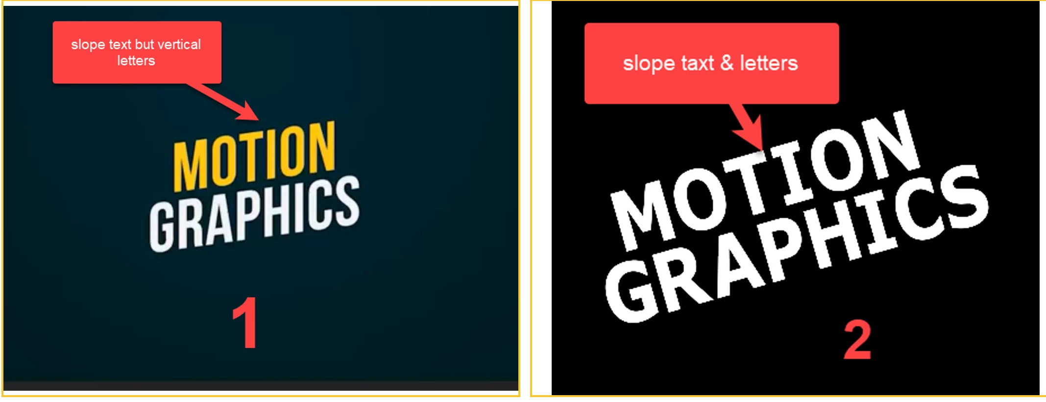 Slope Lettering Slope Text & Vertical Letters | Community