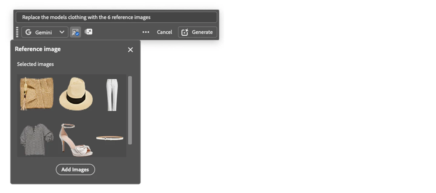 3rd Party Generative Fill Reference Image Support Now Available in Beta!