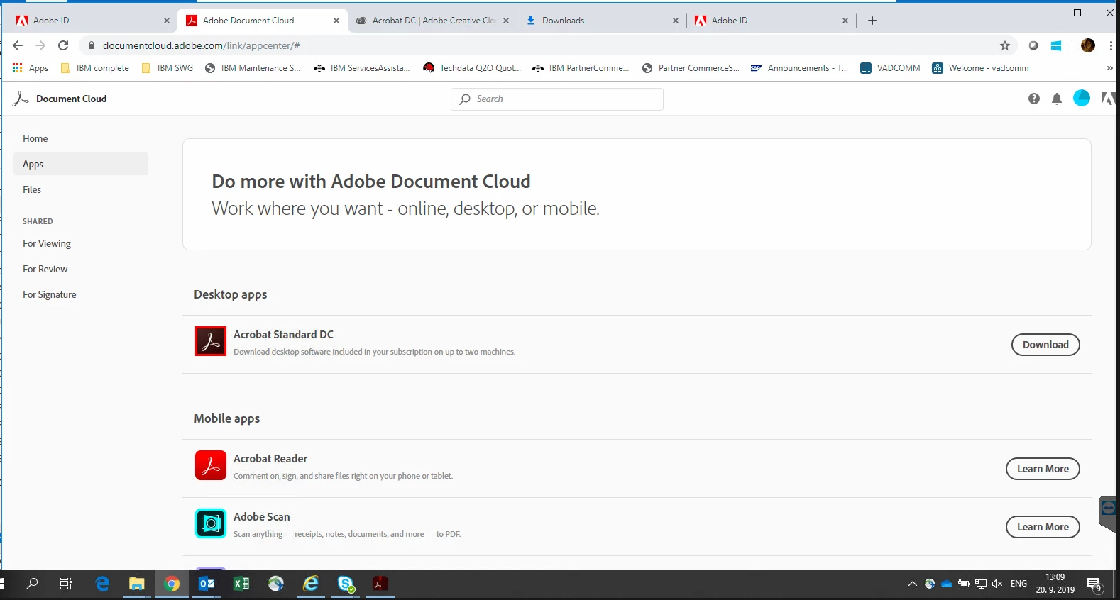 Unable to install Acrobat Standard DC | Community
