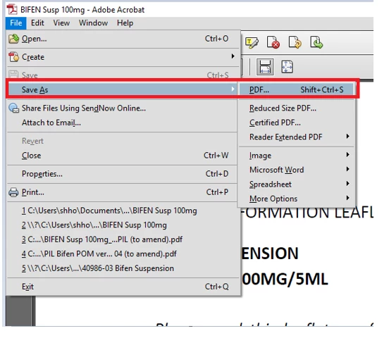 Adobe Acrobat x Standard - Unable to save as PDF. | Community
