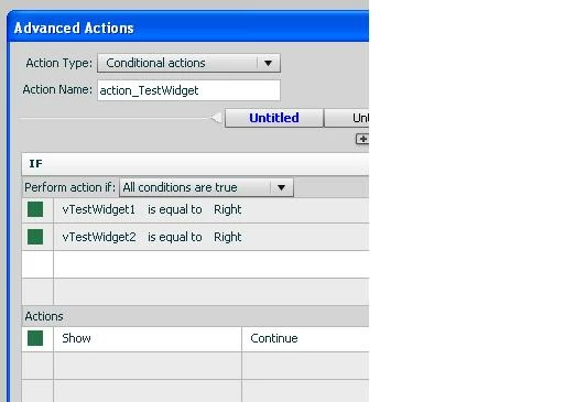 How to get an advanced action to respond to text selection in dropdown ...