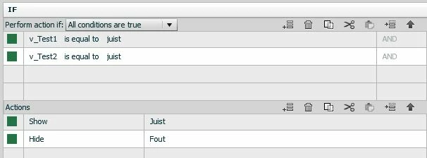 How to get an advanced action to respond to text selection in dropdown ...