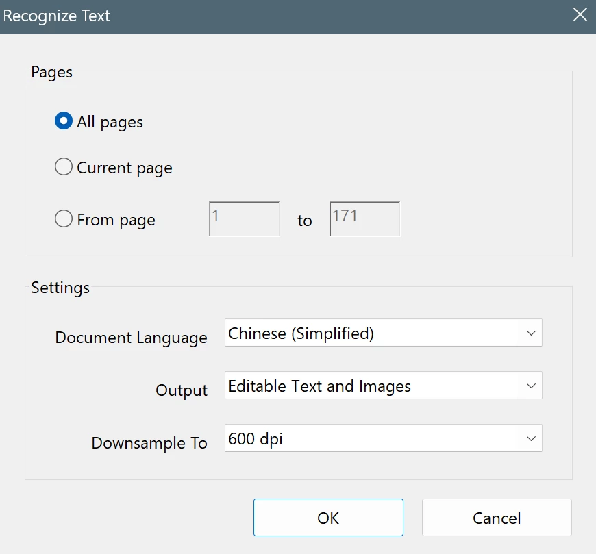 OCR error in Acrobat Pro DC 64bit | Community