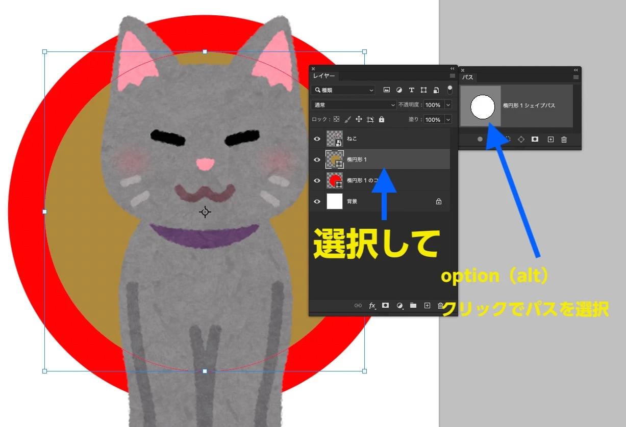クリッピングマスクを使用した飛び出す加工のやり方について | Community