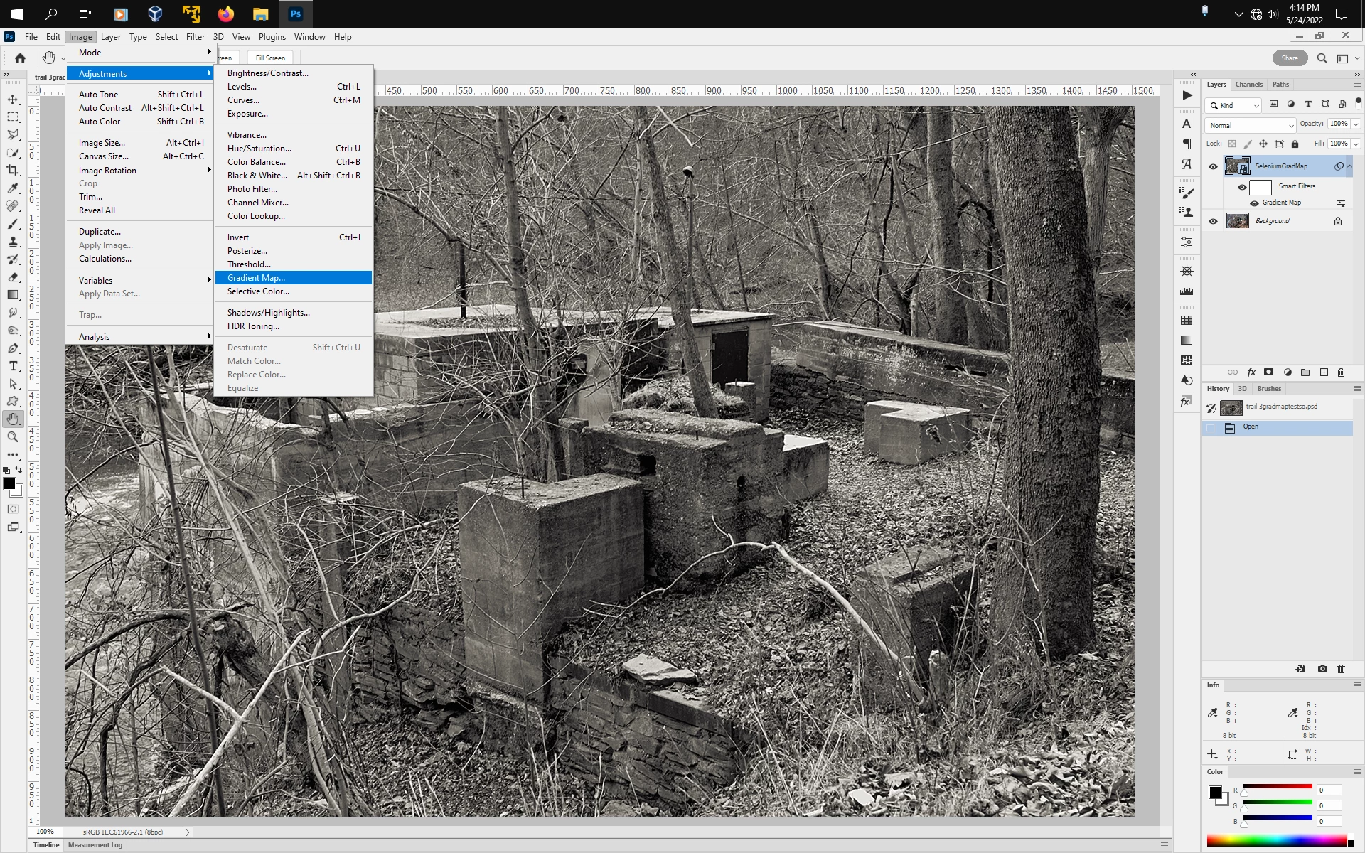 Gradient Map error when o open in other Photoshop Version | Community