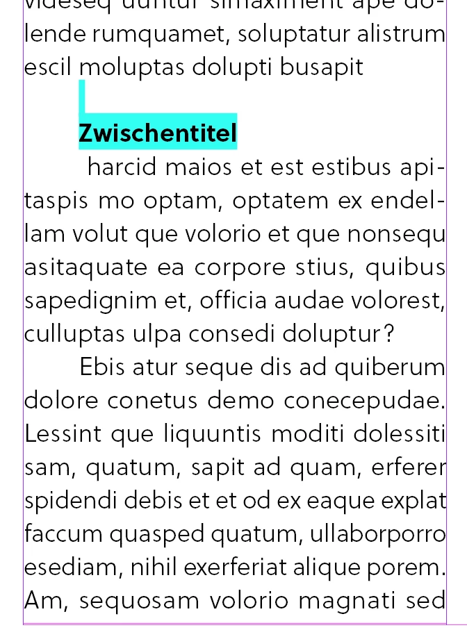 How To Remove Censor Indesign How can I remove indent for the subtitle and the line below it in ...