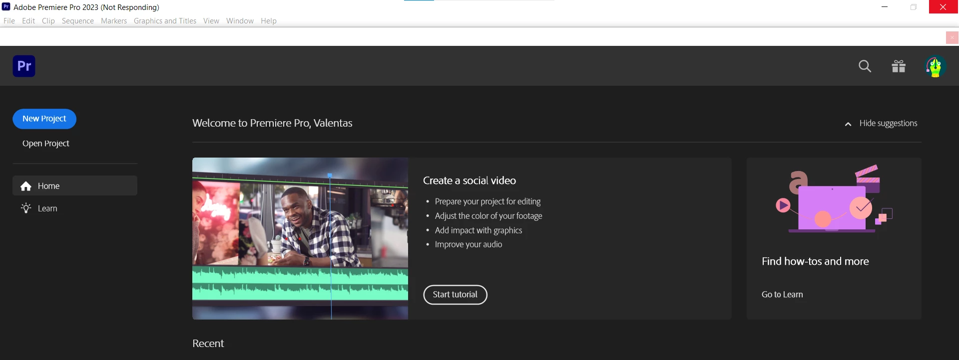 Premiere Pro crashes every time on exit | Community