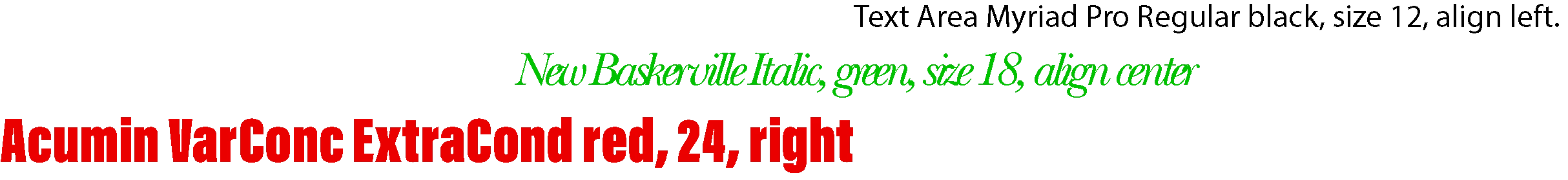 How to get textFont of different styled paragraphs in a textFrame ...