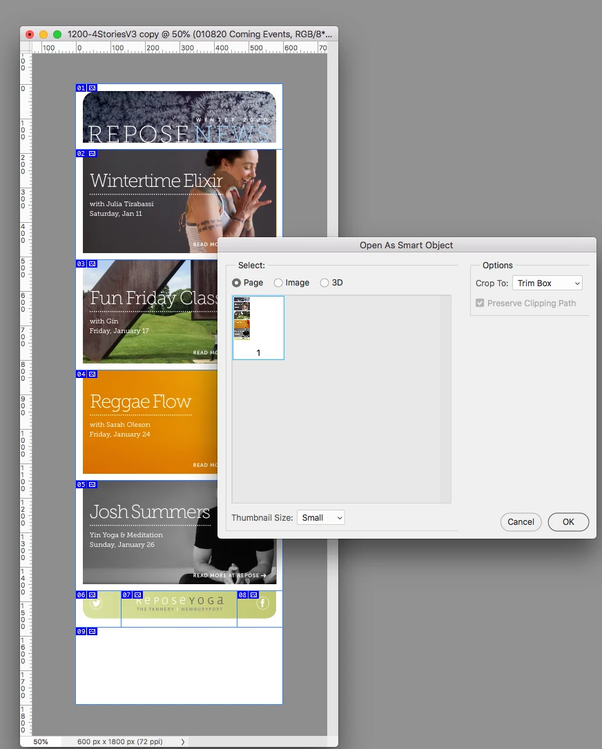 Slicing Indesign Slicing Indesign pages for web | Community