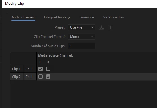 Relink Audio Inconsistent behaviour when relinking proxies with reinterpreted audio ...