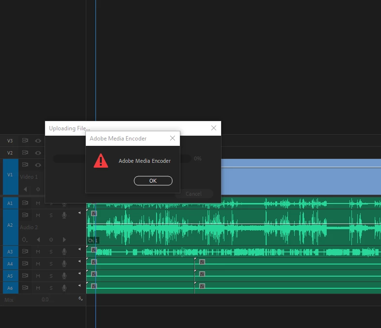 Multichannel sequence not exporting in PP - 'Adobe Media Encoder' error ...