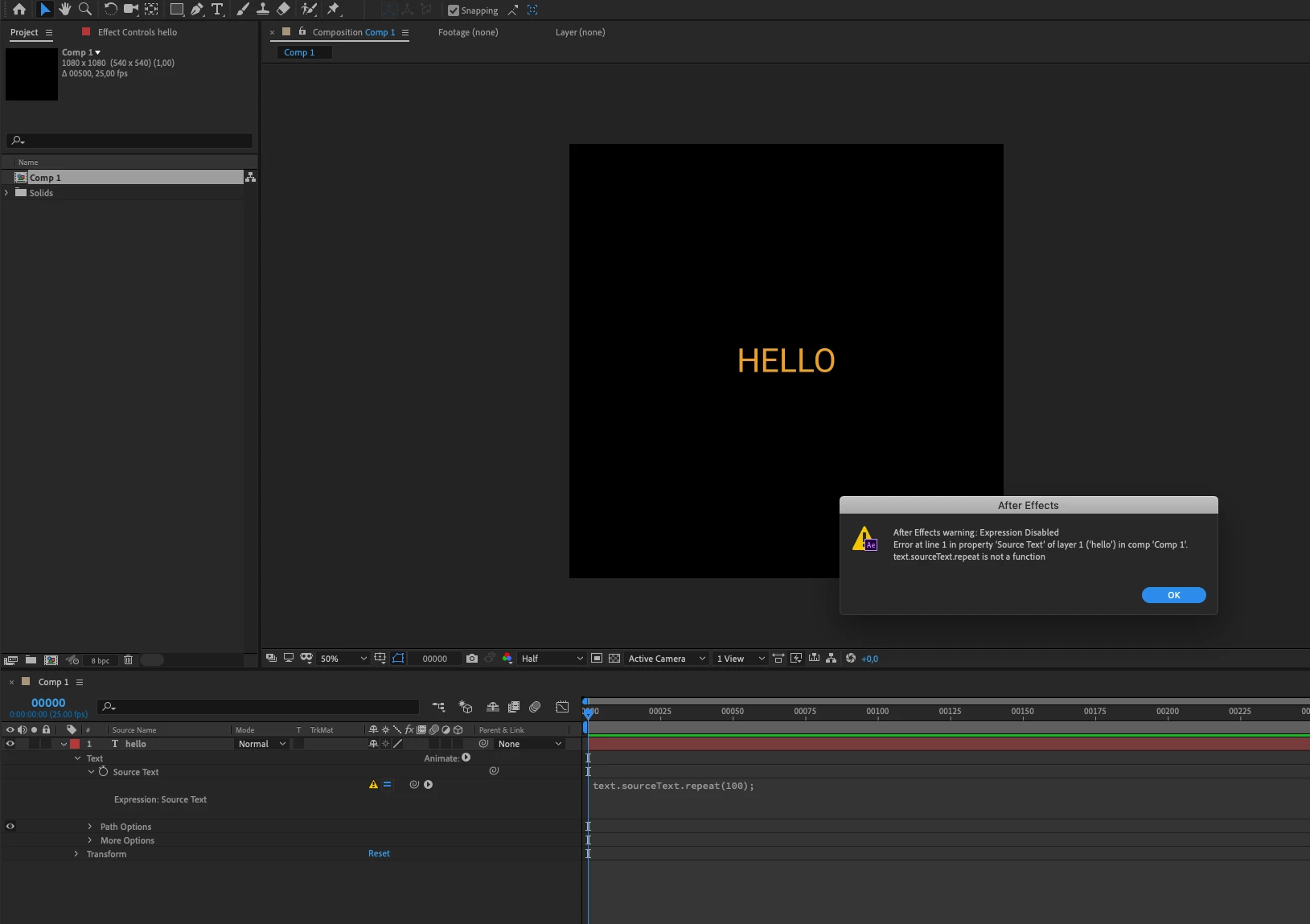 After Effect Expressions - repeat() | Community