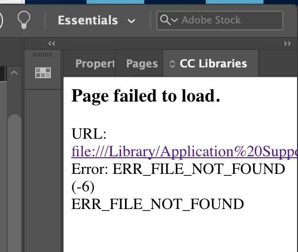 Error with the connection between Color Library and Indesign | Community