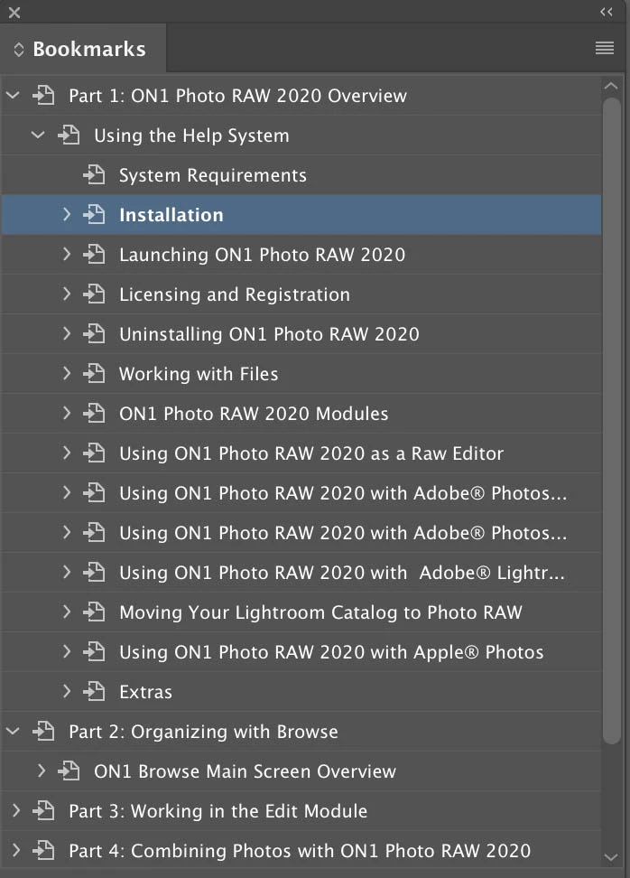 Problems with PDF exporting: bookmarks not aligning properly | Community