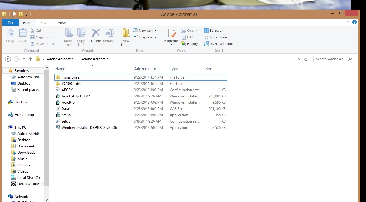 My Adobe Acrobat XI Pro that came with the CS6 was corrupted and I am ...
