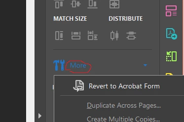 Add Submit Button to Form in Acrobat Pro DC. Button icon missing from ...